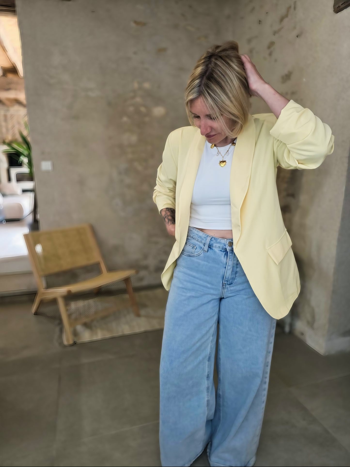 Blazer Céleste